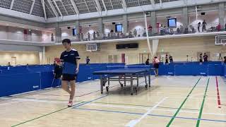 【ショート】世界卓球2020 男女日本代表選手第1次選考会｜男子910位決定戦 松島輝空vs金光宏暢 [upl. by Cruz]