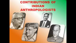 TOPIC 1 1 Development OF Indian Anthropology [upl. by Accire]