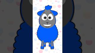 Baa Baa BLUE SHEEP lullaby BabyBigMouth shorts baabaablacksheep nurseryrhymes [upl. by Ruon]