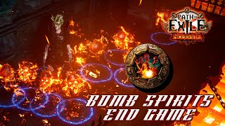 318 Espíritus Bomba 💥 End Game 💥  Path of Exile Builds Español  Bruja  Nogromante [upl. by Ennaisoj]