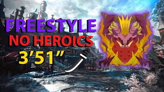 MHWI  TEMPERED TEOSTRA FREESTYLE LONGSWORD SOLO  NO HEROICS 351 [upl. by Darn]