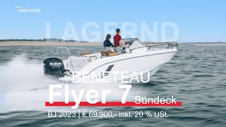 Lagernd Bénéteau Flyer 7 Sundeck [upl. by Nniuqal905]