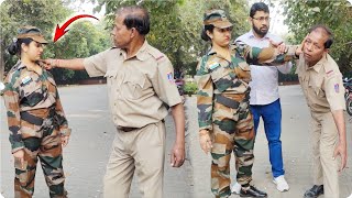 नशेड़ी Police🚨 वाले ने की महिला Army Officer से बत्तमीज़ी😱 [upl. by Langill794]