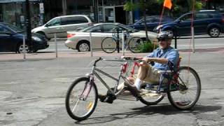 Home Built Recumbent Plywood Trike No welding [upl. by Itaws866]