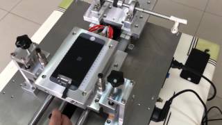 Automatic Mobile Phone Repair Machine LCD Separator Glass Separating Machine for iPhone 7 [upl. by Gaskins]