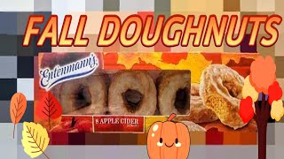 THE NEW ENTENMANNS APPLE CIDER DOUGHNUTS ARE THE BEST DOUGHNUTS IN THE WORLD fall holidays [upl. by Nylahs]