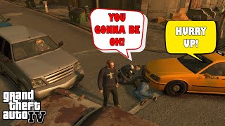 GTA IV Funny Paramedic Fail [upl. by Ainolopa451]