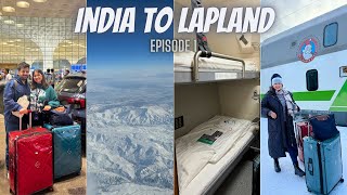 FINLAND Ep 1  Travelling from India to Lapland  Flight cost Overnight Train to Rovaniemi amp more [upl. by Gardas]