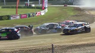 rallycross chateauroux 2024 championnatdefrance manche 3 supercars [upl. by Dalpe618]