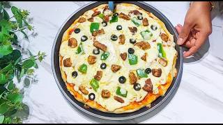 ምርጥ እና ቀላል ፒዛ አሰራር  Delicious homemade pizza recipe  Enemamar  እንማማር [upl. by Bushey44]