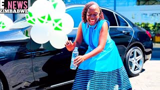 Chaplain Phiri Celebrating her Brand New Car ❤️ [upl. by Brufsky]