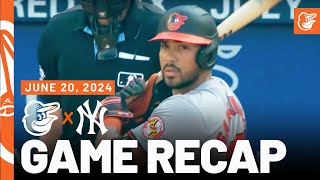 Orioles vs Yankees Game Recap 62024  MLB Highlights  Baltimore Orioles [upl. by Sibeal967]