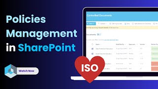 ISO 9001 QMS in SharePoint [upl. by Courcy]