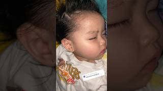 Midnight baby was sleeping 😴 momandbaby cutebaby funny babygirl adorablebabymoments [upl. by Coady]