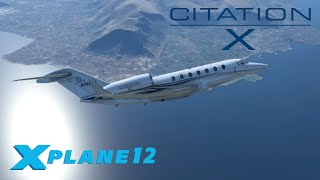 XPlane 12 Cessna Citation X  Part 1  FMC Setup Takeoff amp Initial Climb Tutorial [upl. by Penthea]