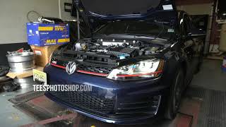 VW MK7 GTI GIAC Stage 1 Dyno [upl. by Cirad]