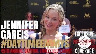 Jennifer Gareis CBSDaytime interviewed at the 45th Annual Daytime Emmy Awards NATAS DaytimeEmmys [upl. by Ytsirt]