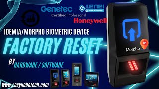 HOW TO DO  FACTORY RESET TO IDEMIAMORPHOBIO DEVICES  HARDWARE amp SOFTWARE idemia morpho reset [upl. by Sadonia]