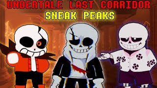 Undertale Last Corridor SNEAK PEAKS [upl. by Lleznov]