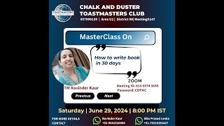 ✅Hurry Up amp Join Todays Master Session lead by TM Ravinder Kaur [upl. by Eugilegna]