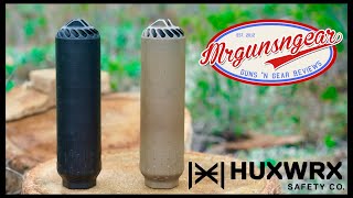 HUXWRX Flow Through 762 Ti Lightweight 3D Printed Silencer Test amp Review [upl. by Nilved]