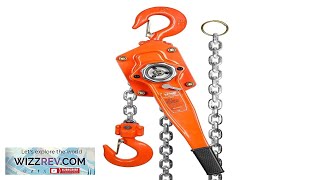 VEVOR Manual Lever Chain Hoist 3 Ton 6600 lbs Capacity 10 FT Review [upl. by Mandal]