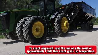 How To Grain Cart Track System Maintenance And Care [upl. by Domenic]