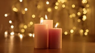 COLI Loop 4K Relaxing Candle Atmosphere  Relaxing Sad Piano Music Background [upl. by Huberman]