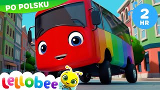 10 Autobusu  🐝Lellobee City Farm  Bajki edukacyjne dla dzieci [upl. by Ajay406]