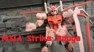 Gundam Review  MSIA Strike Rouge [upl. by Akiem]