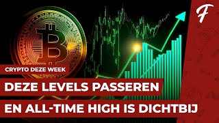 DEZE LEVELS PASSEREN EN ALLTIME HIGH IS DICHTBIJ VOOR BITCOIN  CRYPTO DEZE WEEK 156 [upl. by Bronk]