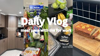 Daily Vlog  meal prep with me for work [upl. by Eisor336]