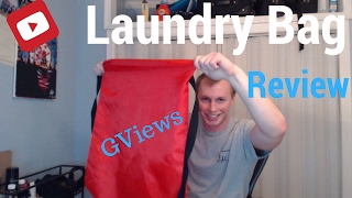 Brilliant Homes BackpackStyle Laundry Bag Review [upl. by Ramej13]