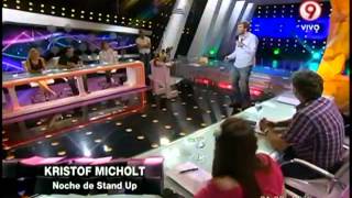 La mirada extranjera de Kristof Micholt en noche de Stand Up [upl. by Whiting]