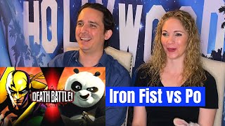 Death Battle Iron Fist vs Po Reaction  Marvel vs Kung Fu Panda [upl. by Llenyar]