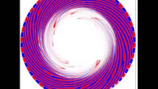 Rotatingdisk boundarylayer flow  stationary vortices [upl. by Piane]