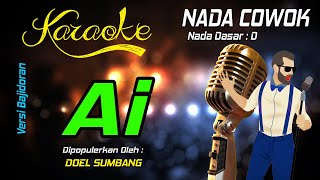 Karaoke AI  Doel Sumbang  Nada Pria [upl. by Brigitta]