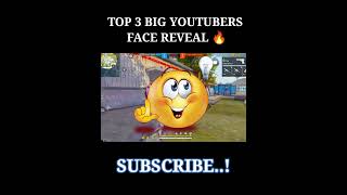 TOP 3 BIGGEST YOUTUBERS FACE REVEAL 😱🔥  FREEFIRE FACTS maheshff freefire totalgaming gaming [upl. by Saunderson]