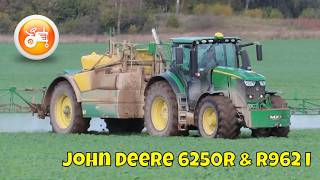 Spraying 2024  John Deere 6250R amp R962i sprayer [upl. by Nicky195]