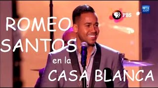 Romeo Santos cantando quotJosequot en la Casa Blanca 2014 Oficial [upl. by Dallman]