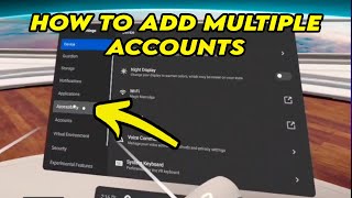 Oculus Quest 2 How to Add Multiple Accounts Sharing Games amp Apps [upl. by Zerla]