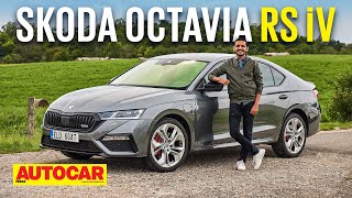 2022 Skoda Octavia RS iV review  Plugin hybrid performance  First Drive  Autocar India [upl. by Alisan954]