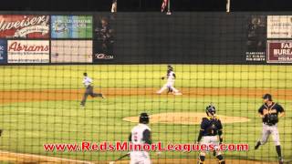 Neftali Soto at the plate for the Carolina Mudcats [upl. by Karna]