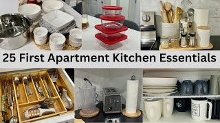 25 First Apartment Kitchen Essentials  MustHave First Kitchen Essentials  Kitchen Essentials [upl. by Youngman764]