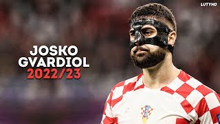 Joško Gvardiol 202223  Defensive Skills Goals amp Tackles  HD [upl. by Chelsae527]