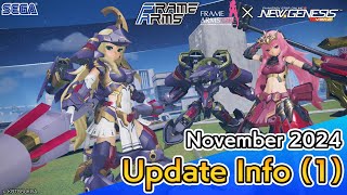 PSO2 NEW GENESIS November 2024 Update Information 1 [upl. by Vitalis]