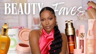 MONTHLY FAVORITES  BEAUTY PRODUCTS MAKEUP HAIR SKINCARE  FRAGRANCE [upl. by Esirehs]