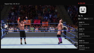 WWE 2K18 Universe Mode  Jericho vs Cena  JFWR SD LIVE  75 [upl. by Yrokcaz22]