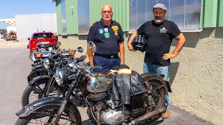 26 Steyr Puch Oldtimer Motorrad Treffen  Fest der Silberhelme Stoitzendorf [upl. by Ahsenik754]