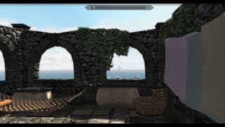 Aldmeri Proudspire Manor TNF  Skyrim House ModMake Over [upl. by Deibel]